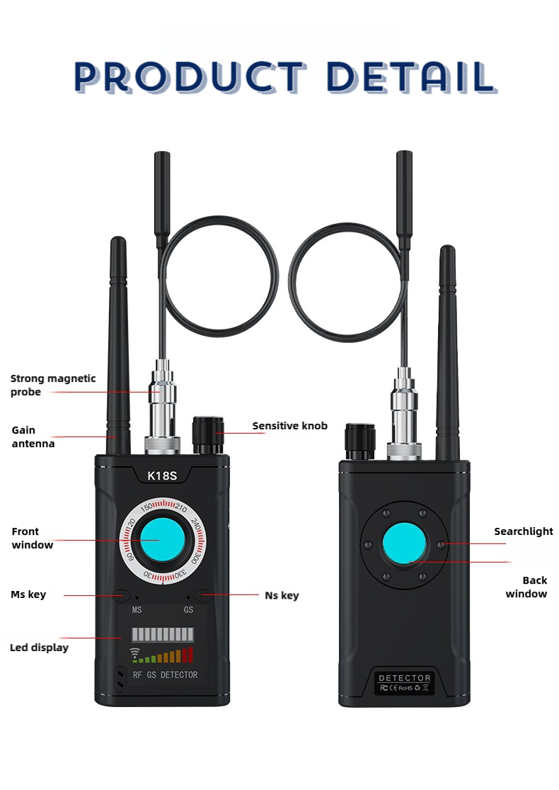 K18S GPS&Camera Signal Detectors